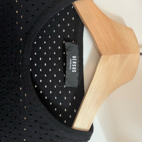 Versus Versace Crop Mesh Top - Picture 3 of 4